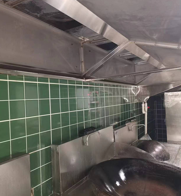 襄陽某工廠排油煙設備清洗